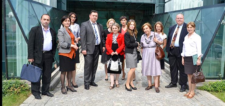 Georgian Judges and JILEP’s Judicial Reform Advisor meet the First President of the Supreme Court of Poland