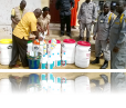 PFL Staff improves sanitation within prisons.