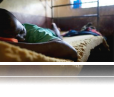 Very few prisoners in Liberia have access to beds or mattresses.