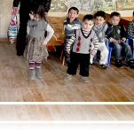 Lack of funding for preschools in Marneuli has created unsafe and uncomfortable classroom conditions.