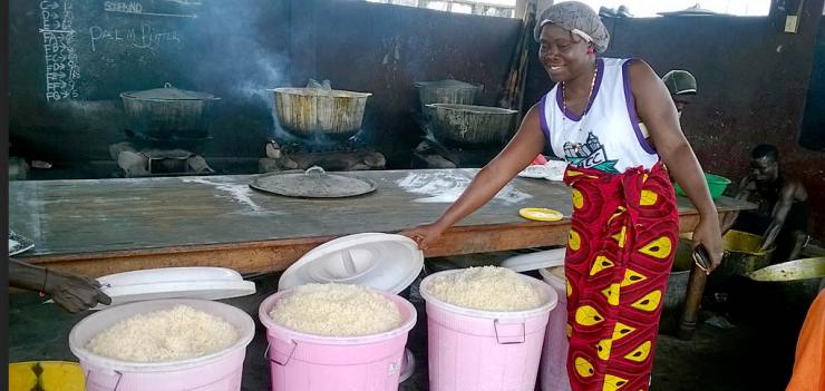 PFL used the donations to supply water containers, purification tablets, soap, cleaning supplies, and food (rice and beans).