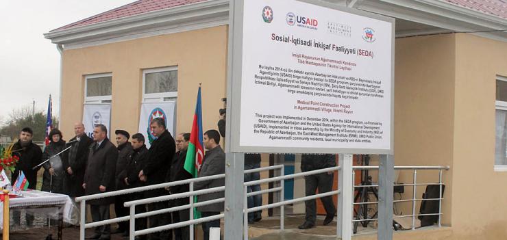 Medical Point in Agammadli village of Imishli region provides medical care for 1182 inhabitants 